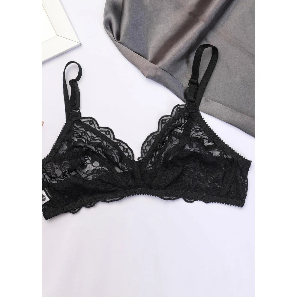 Daisy - Full Soft Net Stretchable Non-Wired Bra