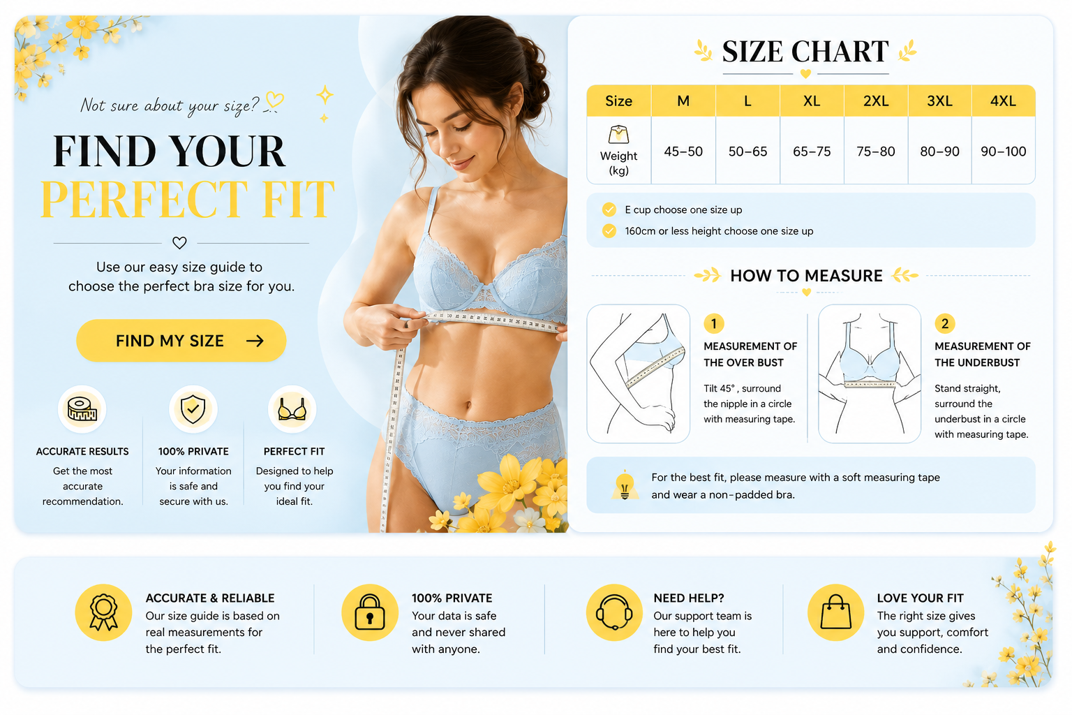 Find your perfect size